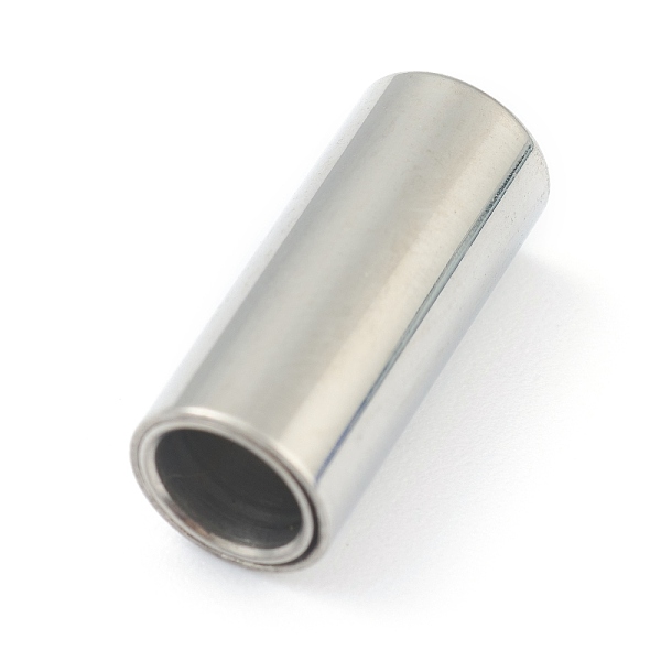 PandaHall 304 Stainless Steel Magnetic Clasps with Glue-in Ends, Column, Stainless Steel Color, 16x6mm, Hole: 4mm 304 Stainless Steel Column
PandaHall 304 Stainless Steel Magnetic Clasps with Glue-in Ends, Column, Stainless Steel Color, 16x6mm, Hole: 4mm 304 Stainless Steel Column