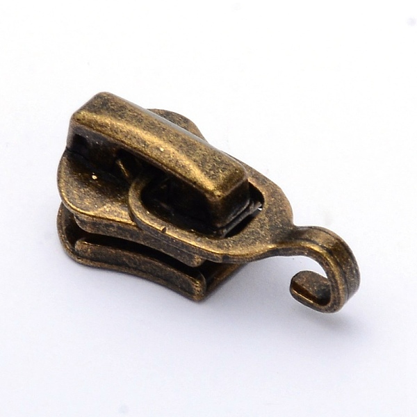 PandaHall Zinc Alloy Zipper Slider, for Garment Accessories, Antique Bronze, 2.1x1.15x0.9cm Alloy
PandaHall Zinc Alloy Zipper Slider, for Garment Accessories, Antique Bronze, 2.1x1.15x0.9cm Alloy