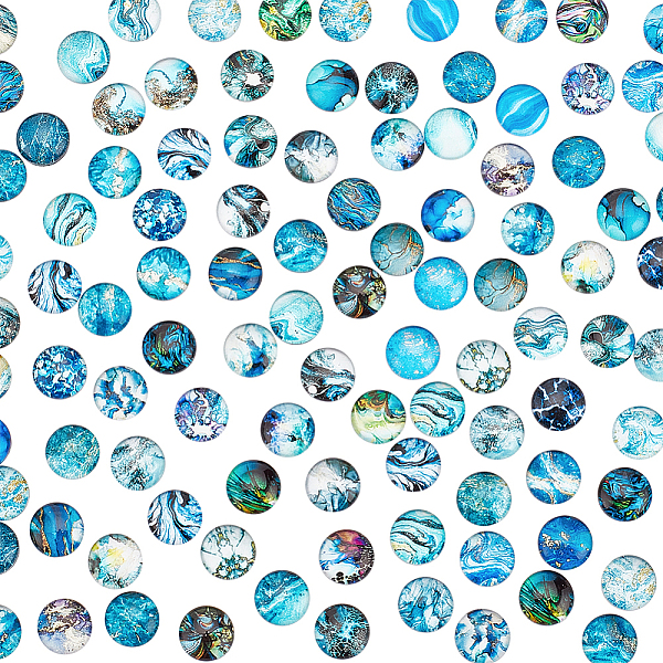 PandaHall PH 120pcs Marble Printed Glass Cabochon, 12mm Half Round Cabochon Beads Dome Tiles for DIY Jewelry Making Photo Pendant Craft...
PandaHall PH 120pcs Marble Printed Glass Cabochon, 12mm Half Round Cabochon Beads Dome Tiles for DIY Jewelry Making Photo Pendant Craft...
