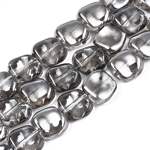 PandaHall Electroplate Glass Beads Strand, Pearl Luster Plated, Polygon, Black, 10.5x11~12x5~6mm, Hole: 1mm, about 60~61pcs/strand, 24.41...
PandaHall Electroplate Glass Beads Strand, Pearl Luster Plated, Polygon, Black, 10.5x11~12x5~6mm, Hole: 1mm, about 60~61pcs/strand, 24.41...