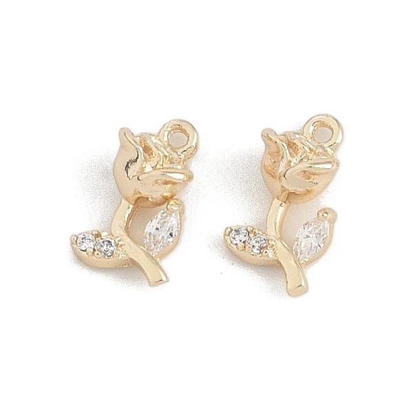 PandaHall Brass Micro Pave Clear Cubic Zirconia Pendants, Flower Charms, Real 18K Gold Plated, 9x5x4mm, Hole: 0.8mm Brass+Cubic Zirconia...
PandaHall Brass Micro Pave Clear Cubic Zirconia Pendants, Flower Charms, Real 18K Gold Plated, 9x5x4mm, Hole: 0.8mm Brass+Cubic Zirconia...