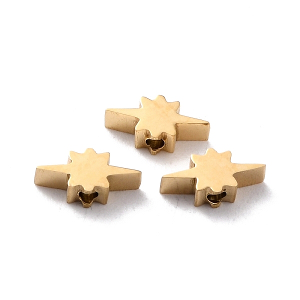 PandaHall Ion Plating(IP) 316 Surgical Stainless Steel Beads, Star, Golden, 9x4x3mm, Hole: 1.5mm 316 Surgical Stainless Steel Star
PandaHall Ion Plating(IP) 316 Surgical Stainless Steel Beads, Star, Golden, 9x4x3mm, Hole: 1.5mm 316 Surgical Stainless Steel Star