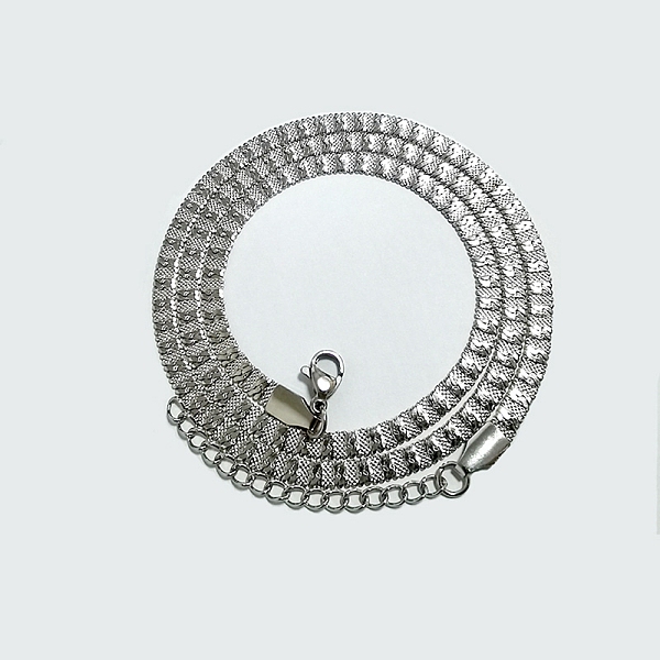 PandaHall 304 Stainless Steel Herringbone Chain Necklaces, Stainless Steel Color, 17.80 inch(45.2cm) 304 Stainless Steel Flat
PandaHall 304 Stainless Steel Herringbone Chain Necklaces, Stainless Steel Color, 17.80 inch(45.2cm) 304 Stainless Steel Flat