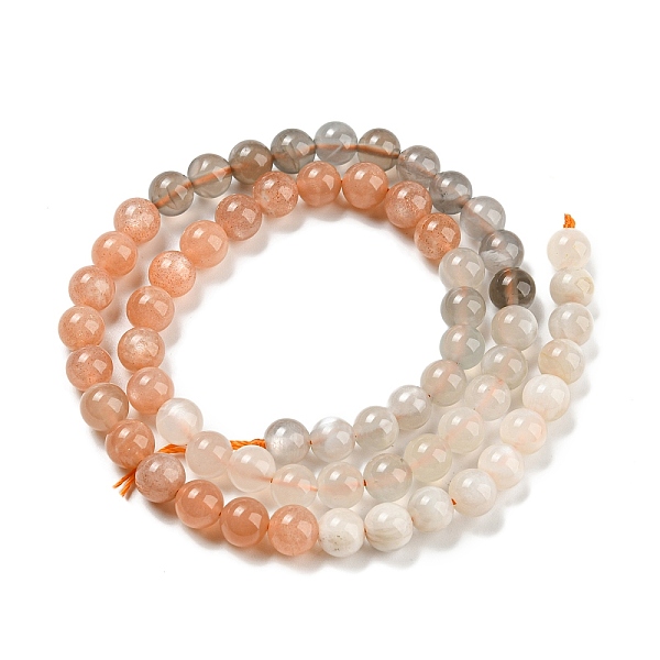 PandaHall Natural Multi-Moonstone Beads Strands, Round, 6mm, Hole: 0.7mm, about 61pcs/strand, 15.75''~16.14''(40~41cm) Multi-Moonstone Round
PandaHall Natural Multi-Moonstone Beads Strands, Round, 6mm, Hole: 0.7mm, about 61pcs/strand, 15.75''~16.14''(40~41cm) Multi-Moonstone Round