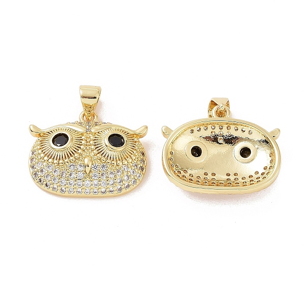 PandaHall Brass Micro Pave Cubic Zirconia Pendants, Owl Charm, Real 18K Gold Plated, 16x20x5mm, Hole: 3.5x4mm Brass+Cubic Zirconia Owl Clear
PandaHall Brass Micro Pave Cubic Zirconia Pendants, Owl Charm, Real 18K Gold Plated, 16x20x5mm, Hole: 3.5x4mm Brass+Cubic Zirconia Owl Clear
