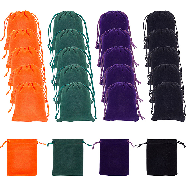 PandaHall BENECREAT 24pcs 4 Colors Halloween Velvet Gift Bags, Velvet Drawstring Pouches Jewelry Gift Bags for Jewelry, Party Favors..., Multicolor
PandaHall BENECREAT 24pcs 4 Colors Halloween Velvet Gift Bags, Velvet Drawstring Pouches Jewelry Gift Bags for Jewelry, Party Favors..., Multicolor