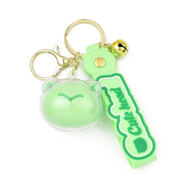 PandaHall Cartoon Acrylic & PVC Small Animal Head Pendant Keychains, with Alloy Keychain Ring, for Bag Car Key Pendant Decoration, Frog...
PandaHall Cartoon Acrylic & PVC Small Animal Head Pendant Keychains, with Alloy Keychain Ring, for Bag Car Key Pendant Decoration, Frog...