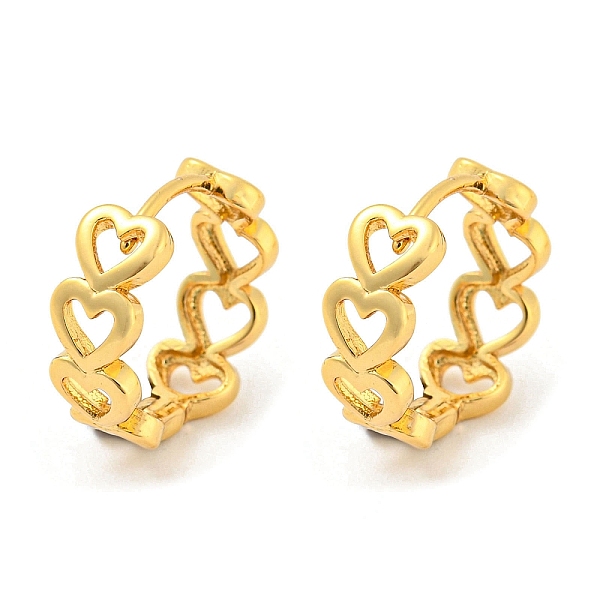 PandaHall Rack Plating Brass Hoop Earrings, Hollow Heart, Long-Lasting Plated, Cadmium Free & Lead Free, Real 18K Gold Plated, 14x15x5mm...
PandaHall Rack Plating Brass Hoop Earrings, Hollow Heart, Long-Lasting Plated, Cadmium Free & Lead Free, Real 18K Gold Plated, 14x15x5mm...