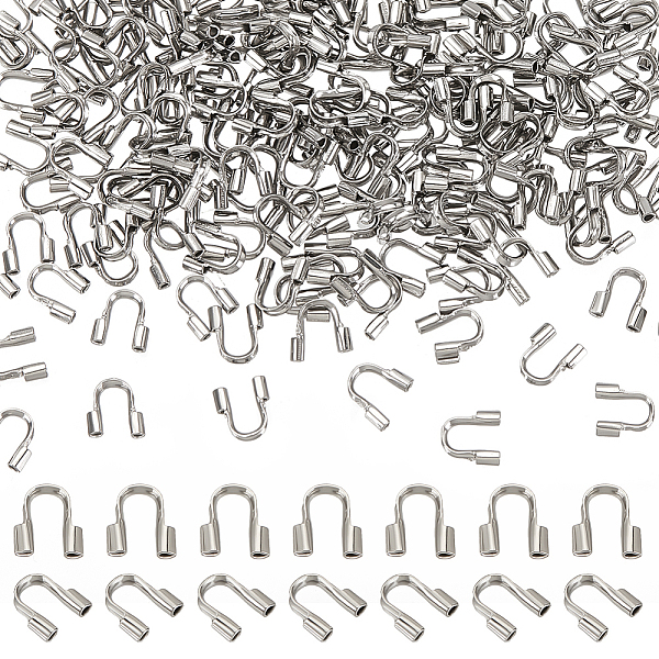 PandaHall 200Pcs 304 Stainless Steel Wire Guardian and Protectors, Stainless Steel Color, 5x4.5x1.2mm, Hole: 0.7mm 304 Stainless Steel
PandaHall 200Pcs 304 Stainless Steel Wire Guardian and Protectors, Stainless Steel Color, 5x4.5x1.2mm, Hole: 0.7mm 304 Stainless Steel