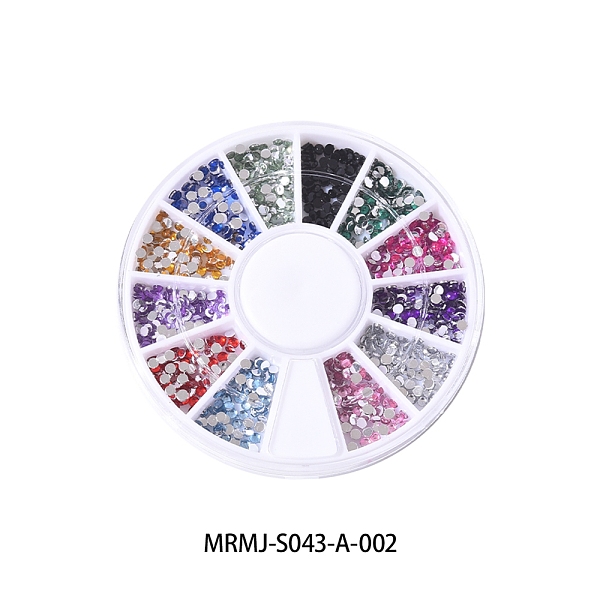 PandaHall Acrylic Rhinestone Flat Back Cabochons, Nail Art Decoration Accessories, Faceted, Half Round, Mixed Color, 2x1mm, box: 5.85x0.75cm..., Multicolor
PandaHall Acrylic Rhinestone Flat Back Cabochons, Nail Art Decoration Accessories, Faceted, Half Round, Mixed Color, 2x1mm, box: 5.85x0.75cm..., Multicolor