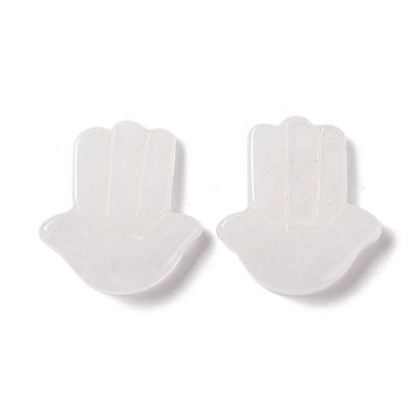 PandaHall Natural Quartz Crystal Cabochons, Rock Crystal Cabochons, Hamsa Hand, 37x32.5x7~8mm Quartz Crystal Palm
PandaHall Natural Quartz Crystal Cabochons, Rock Crystal Cabochons, Hamsa Hand, 37x32.5x7~8mm Quartz Crystal Palm