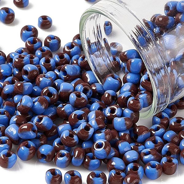 PandaHall 6/0 Glass Seed Beads, Opaque Colours Seep, Cornflower Blue, 4mm, Hole: 1.5mm, about 4500pcs/bag Glass Blue
PandaHall 6/0 Glass Seed Beads, Opaque Colours Seep, Cornflower Blue, 4mm, Hole: 1.5mm, about 4500pcs/bag Glass Blue