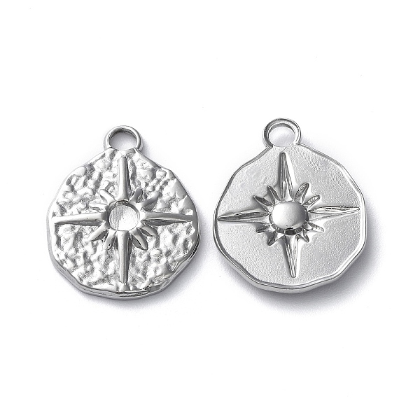 PandaHall 304 Stainless Steel Pendant Cabochon Settings, Flat Round with Star, Stainless Steel Color, Tray: 3.5mm, 23.5x18.5x2.5mm, Hole...
PandaHall 304 Stainless Steel Pendant Cabochon Settings, Flat Round with Star, Stainless Steel Color, Tray: 3.5mm, 23.5x18.5x2.5mm, Hole...