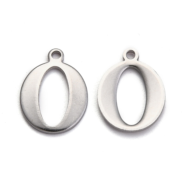 PandaHall 304 Stainless Steel Alphabet Charms, Stainless Steel Color, Letter.O, 12.5x9x1mm, Hole: 1mm 304 Stainless Steel Letter O
PandaHall 304 Stainless Steel Alphabet Charms, Stainless Steel Color, Letter.O, 12.5x9x1mm, Hole: 1mm 304 Stainless Steel Letter O