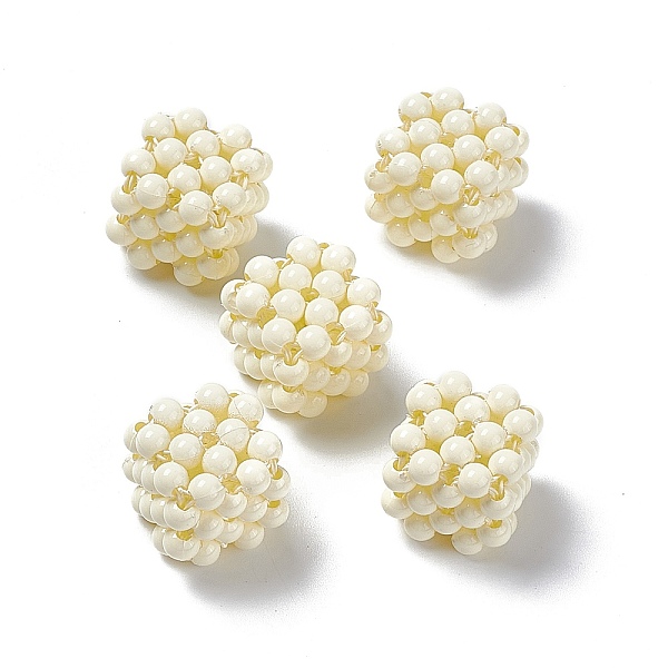 PandaHall Handmade Opaque Plastic Woven Beads, No Hole Bead, Cube, Light Yellow, 15.5x15.5x15.5mm Plastic Cube
PandaHall Handmade Opaque Plastic Woven Beads, No Hole Bead, Cube, Light Yellow, 15.5x15.5x15.5mm Plastic Cube