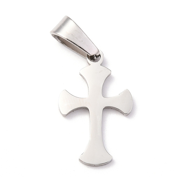 PandaHall 304 Stainless Steel Pendants, Cross, Stainless Steel Color, 19.5x12x1.2mm, Hole: 3.5x7mm 304 Stainless Steel Cross
PandaHall 304 Stainless Steel Pendants, Cross, Stainless Steel Color, 19.5x12x1.2mm, Hole: 3.5x7mm 304 Stainless Steel Cross