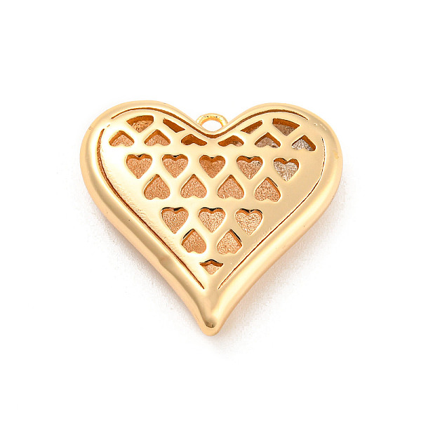 PandaHall Valentine's Day Hollow Brass Pendants, Heart, Real 18K Gold Plated, 23x24.5x6mm, Hole: 1.6mm Brass Heart
PandaHall Valentine's Day Hollow Brass Pendants, Heart, Real 18K Gold Plated, 23x24.5x6mm, Hole: 1.6mm Brass Heart