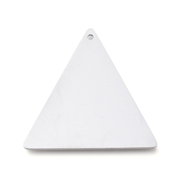 PandaHall 304 Stainless Steel Pendants, Manual Polishing, Stamping Blank Tag, Laser Cut, Triangle, Stainless Steel Color, 28.7x28.5x0.8mm...
PandaHall 304 Stainless Steel Pendants, Manual Polishing, Stamping Blank Tag, Laser Cut, Triangle, Stainless Steel Color, 28.7x28.5x0.8mm...
