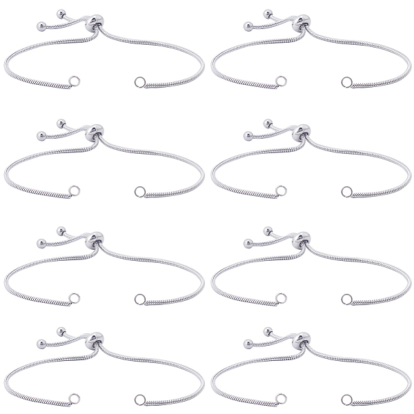 PandaHall SUNNYCLUE 8Pcs Adjustable 304 Stainless Steel Link Bracelet Making, Slider Bracelets, Fit for Connector Charms, Stainless Steel...
PandaHall SUNNYCLUE 8Pcs Adjustable 304 Stainless Steel Link Bracelet Making, Slider Bracelets, Fit for Connector Charms, Stainless Steel...