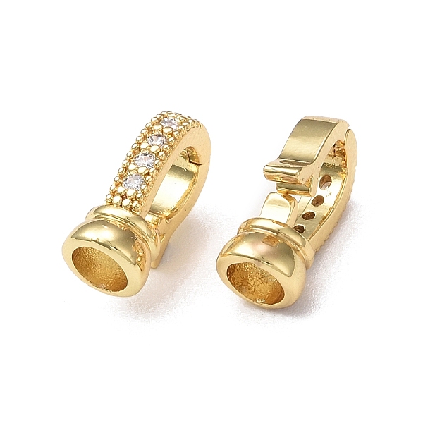 PandaHall Rack Plating Brass Micro Pave Clear Cubic Zirconia Fold Over Clasps, Cadmium Free & Lead Free, Long-Lasting Plated, Real 18K Gold...
PandaHall Rack Plating Brass Micro Pave Clear Cubic Zirconia Fold Over Clasps, Cadmium Free & Lead Free, Long-Lasting Plated, Real 18K Gold...