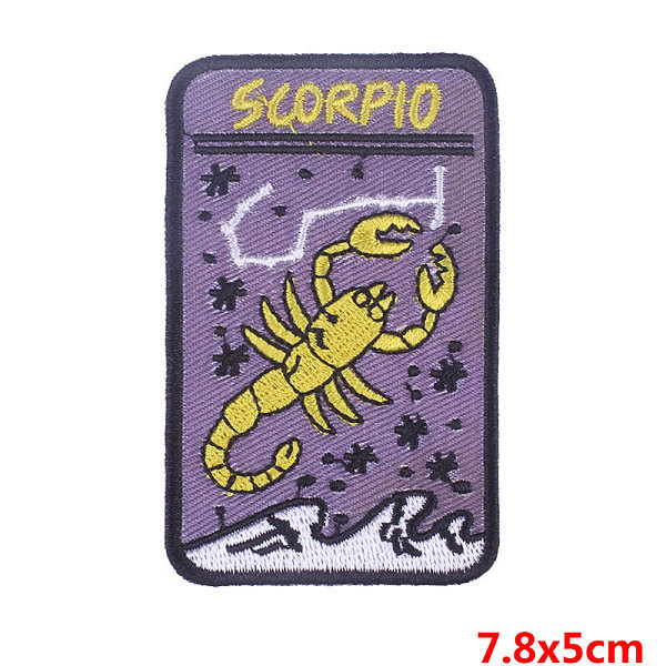 PandaHall Rectangle with Constellation Computerized Embroidery Cloth Iron on/Sew on Patches, Costume Accessories, Scorpio, 78x50mm Cloth...
PandaHall Rectangle with Constellation Computerized Embroidery Cloth Iron on/Sew on Patches, Costume Accessories, Scorpio, 78x50mm Cloth...