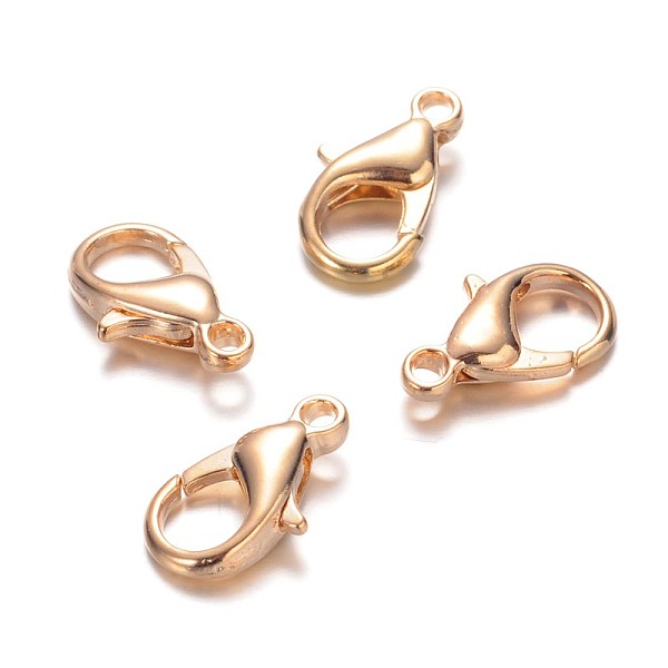 PandaHall Zinc Alloy Lobster Claw Clasps, Parrot Trigger Clasps, Cadmium Free & Lead Free, Light Gold, 10x6mm, Hole: 1mm Alloy Others
PandaHall Zinc Alloy Lobster Claw Clasps, Parrot Trigger Clasps, Cadmium Free & Lead Free, Light Gold, 10x6mm, Hole: 1mm Alloy Others