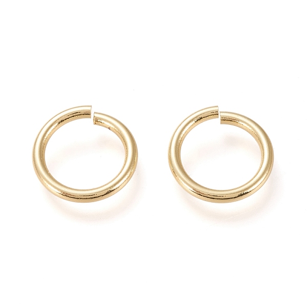 PandaHall Brass Open Jump Ring, Long-Lasting Plated, Real 18K Gold Plated, 12 Gauge, 16x2mm, Inner Diameter: 12mm Brass
PandaHall Brass Open Jump Ring, Long-Lasting Plated, Real 18K Gold Plated, 12 Gauge, 16x2mm, Inner Diameter: 12mm Brass
