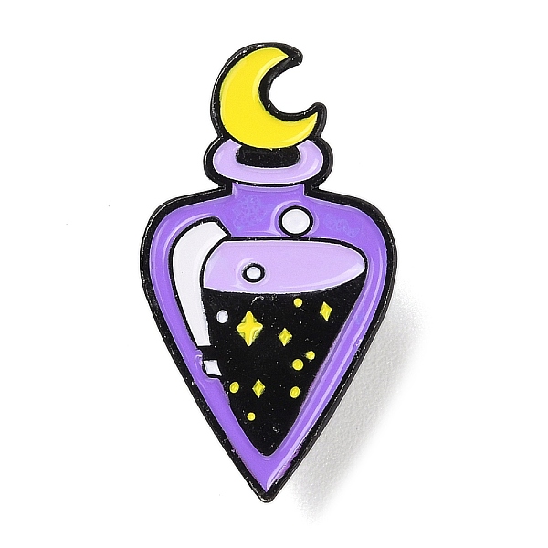 PandaHall Black Aolly Brooches, Enamel Pins, Moon Potion, 30x17x1.5mm Alloy+Enamel Others
PandaHall Black Aolly Brooches, Enamel Pins, Moon Potion, 30x17x1.5mm Alloy+Enamel Others