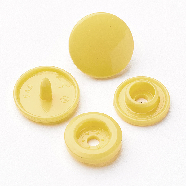 PandaHall Resin Snap Fasteners, Raincoat Buttons, Flat Round, Gold, Cap: 12x6.5mm, Pin: 2mm, Stud: 10.5x3.5mm, Hole: 2mm, Socket: 10.5x3mm...
PandaHall Resin Snap Fasteners, Raincoat Buttons, Flat Round, Gold, Cap: 12x6.5mm, Pin: 2mm, Stud: 10.5x3.5mm, Hole: 2mm, Socket: 10.5x3mm...
