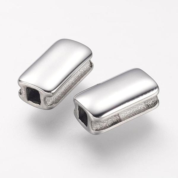 PandaHall 304 Stainless Steel Beads, Rectangle, Stainless Steel Color, 10x5x4mm, Hole: 2x2mm 304 Stainless Steel Rectangle
PandaHall 304 Stainless Steel Beads, Rectangle, Stainless Steel Color, 10x5x4mm, Hole: 2x2mm 304 Stainless Steel Rectangle