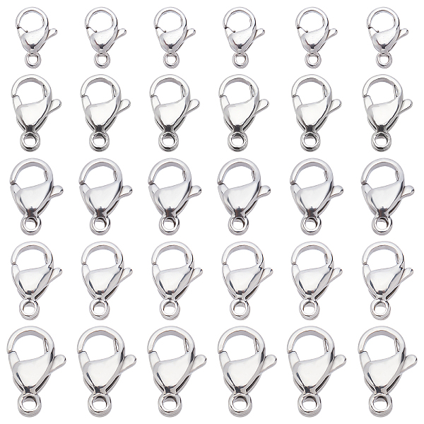 PandaHall Unicraftale 50Pcs 5 Style Stainless Steel Lobster Claw Clasps, Parrot Trigger Clasps, Stainless Steel Color, 10x6x3mm, Hole: 1.2mm...
PandaHall Unicraftale 50Pcs 5 Style Stainless Steel Lobster Claw Clasps, Parrot Trigger Clasps, Stainless Steel Color, 10x6x3mm, Hole: 1.2mm...