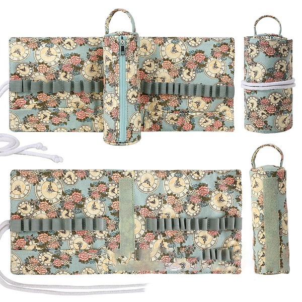 PandaHall Cloth Knitting Needles Storage Bag, Portable Travel Crochet Hooks Organizer, Rolling Knitting Needles Holder Case for Carrying...
PandaHall Cloth Knitting Needles Storage Bag, Portable Travel Crochet Hooks Organizer, Rolling Knitting Needles Holder Case for Carrying...