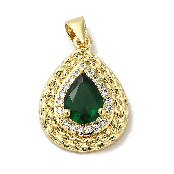 PandaHall Brass Micro Pave Cubic Zirconia Pendants, with Glass, Real 18K Gold Plated, Teardrop, Green, 21.5x16x6mm, Hole: 3.5x3mm...
PandaHall Brass Micro Pave Cubic Zirconia Pendants, with Glass, Real 18K Gold Plated, Teardrop, Green, 21.5x16x6mm, Hole: 3.5x3mm...