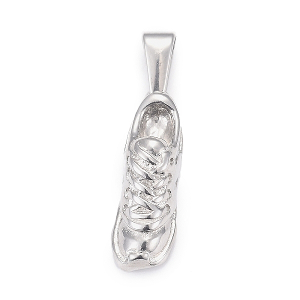 PandaHall 304 Stainless Steel Pendants, Football Boots, Stainless Steel Color, 22x7x7mm, Hole: 7.5x3.5mm. 304 Stainless Steel Shoes
PandaHall 304 Stainless Steel Pendants, Football Boots, Stainless Steel Color, 22x7x7mm, Hole: 7.5x3.5mm. 304 Stainless Steel Shoes