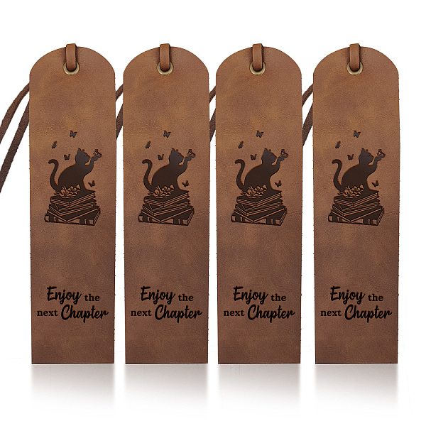 PandaHall 4pcs Cat Books Flower Leather Bookmark Cat Animal Butterfly Leather Page Markers 2×7inch Enjoy The Next Chapter Text Handmade...
PandaHall 4pcs Cat Books Flower Leather Bookmark Cat Animal Butterfly Leather Page Markers 2×7inch Enjoy The Next Chapter Text Handmade...