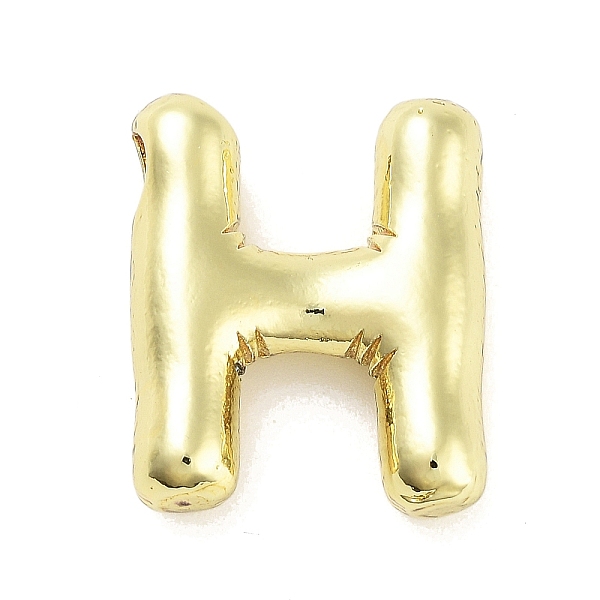 PandaHall Rack Plating Brass Pendants, Long-Lasting Plated, Real 18K Gold Plated, Letter H, 20.5x17x5.5mm, hole: 2.5~3x2.5mm Brass Letter H
PandaHall Rack Plating Brass Pendants, Long-Lasting Plated, Real 18K Gold Plated, Letter H, 20.5x17x5.5mm, hole: 2.5~3x2.5mm Brass Letter H