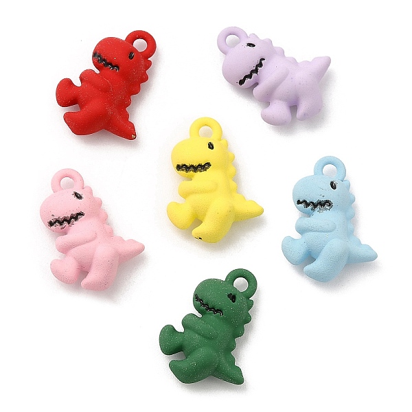 PandaHall Spray Painted Alloy with Pendants, Dinosaur, Mixed Color, 16.5x12x5.5mm, Hole: 1.6mm Alloy Dinosaur Multicolor
PandaHall Spray Painted Alloy with Pendants, Dinosaur, Mixed Color, 16.5x12x5.5mm, Hole: 1.6mm Alloy Dinosaur Multicolor