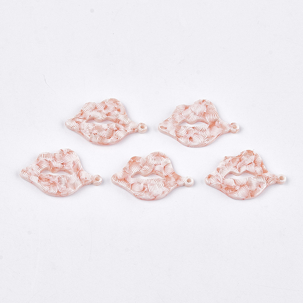 PandaHall Cellulose Acetate(Resin) Pendants, Lip, Light Salmon, 31.5x19x2.5mm, Hole: 1.5mm Cellulose Acetate Lip Red
PandaHall Cellulose Acetate(Resin) Pendants, Lip, Light Salmon, 31.5x19x2.5mm, Hole: 1.5mm Cellulose Acetate Lip Red