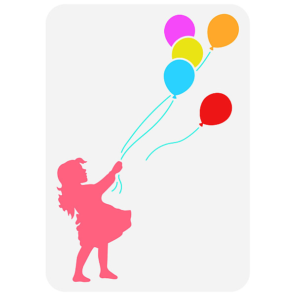 PandaHall Plastic Drawing Painting Stencils Templates, for Painting on Scrapbook Fabric Tiles Floor Furniture Wood, Rectangle, Girl Pattern...
PandaHall Plastic Drawing Painting Stencils Templates, for Painting on Scrapbook Fabric Tiles Floor Furniture Wood, Rectangle, Girl Pattern...