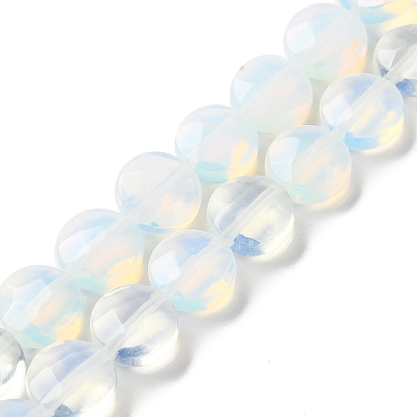 PandaHall Opalite Beads Strands, Faceted, Flat Round, 10~10.5x4.5~5.5mm, Hole: 1.2mm, about 20pcs/strand, 7.80 inch(19.8cm) Opalite Flat...
PandaHall Opalite Beads Strands, Faceted, Flat Round, 10~10.5x4.5~5.5mm, Hole: 1.2mm, about 20pcs/strand, 7.80 inch(19.8cm) Opalite Flat...