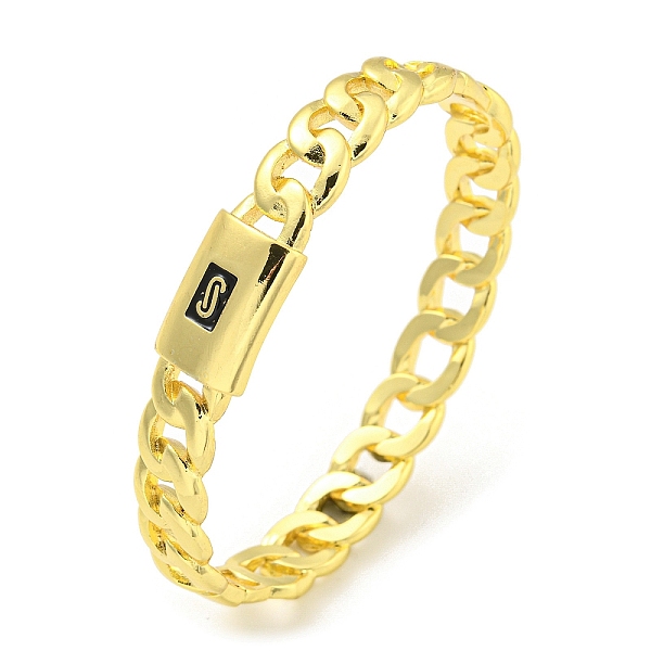 PandaHall Lock Brass Enamel Twisted Chain Hinged Bangles for Women Men, Real 18K Gold Plated, Inner Diameter: 2 x2-3/8 inch(5x6cm) Brass..., Black
PandaHall Lock Brass Enamel Twisted Chain Hinged Bangles for Women Men, Real 18K Gold Plated, Inner Diameter: 2 x2-3/8 inch(5x6cm) Brass..., Black