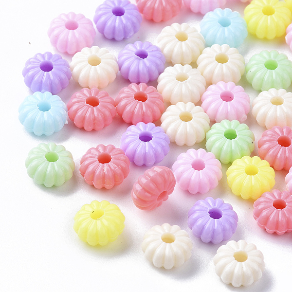 PandaHall Opaque Polystyrene Plastic Corrugated Beads, Pumpkin, Mixed Color,8.5x4.5mm, Hole: 2mm, about 250pcs/50g Plastic Pumpkin..., Multicolor
PandaHall Opaque Polystyrene Plastic Corrugated Beads, Pumpkin, Mixed Color,8.5x4.5mm, Hole: 2mm, about 250pcs/50g Plastic Pumpkin..., Multicolor