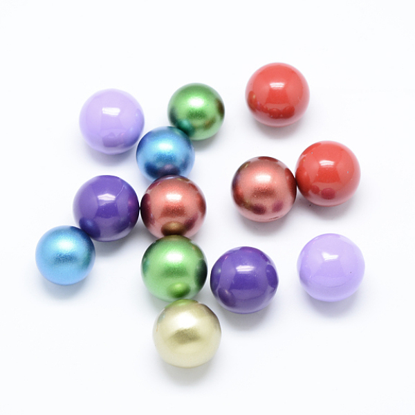 PandaHall No Hole Spray Painted Brass Round Smooth Chime Ball Beads Fit Cage Pendants, Mixed Color, 18mm Brass Round Multicolor
PandaHall No Hole Spray Painted Brass Round Smooth Chime Ball Beads Fit Cage Pendants, Mixed Color, 18mm Brass Round Multicolor
