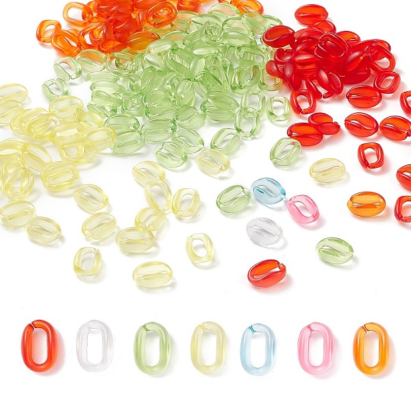 PandaHall 490Pcs 7 colors Transparent Acrylic Linking Rings, Quick Link Connectors, for Cable Chains Making, Oval, Mixed Color..., Multicolor
PandaHall 490Pcs 7 colors Transparent Acrylic Linking Rings, Quick Link Connectors, for Cable Chains Making, Oval, Mixed Color..., Multicolor