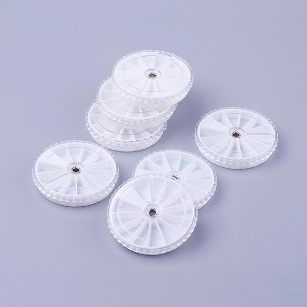 PandaHall (Defective Closeout Sale), Round Plastic Bead Containers, White, 65x12.5mm Plastic Round White
PandaHall (Defective Closeout Sale), Round Plastic Bead Containers, White, 65x12.5mm Plastic Round White
