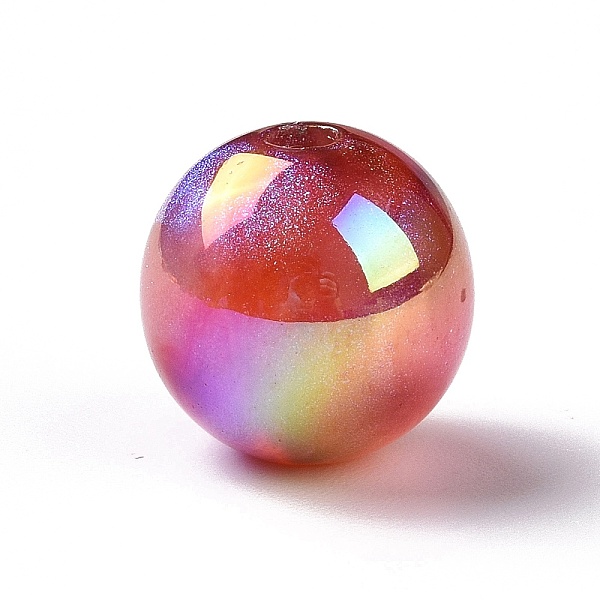 PandaHall UV Plating Rainbow Iridescent Acrylic Beads, with Glitter Powder, Round, Red, 12.5~13mm, Hole: 2.5mm Acrylic Round Red
PandaHall UV Plating Rainbow Iridescent Acrylic Beads, with Glitter Powder, Round, Red, 12.5~13mm, Hole: 2.5mm Acrylic Round Red