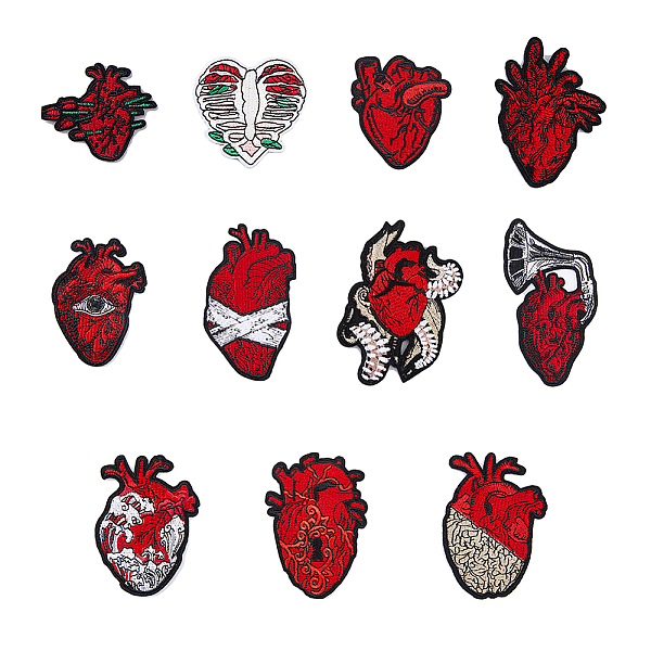 PandaHall Computerized Embroidery Cloth Iron On Patches, Stick On Patch, Costume Accessories, Appliques, Realistic Heart, Dark Red...
PandaHall Computerized Embroidery Cloth Iron On Patches, Stick On Patch, Costume Accessories, Appliques, Realistic Heart, Dark Red...