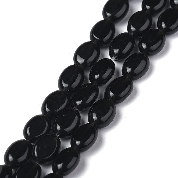 PandaHall Natural Black Onyx Beads Strands, Dyed & Heated, Oval, 8x6x3.5~4mm, Hole: 1mm, about 45~52pcs/strand, 15.16~15.74 inch(38.5~40cm)...
PandaHall Natural Black Onyx Beads Strands, Dyed & Heated, Oval, 8x6x3.5~4mm, Hole: 1mm, about 45~52pcs/strand, 15.16~15.74 inch(38.5~40cm)...