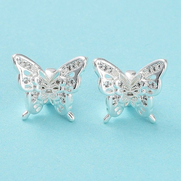 PandaHall Rack Plating Brass Clear Cubic Zirconia Pendants, Long-Lasting Plated, Cadmium Free & Lead Free, with Jump Rings, Butterfly...
PandaHall Rack Plating Brass Clear Cubic Zirconia Pendants, Long-Lasting Plated, Cadmium Free & Lead Free, with Jump Rings, Butterfly...