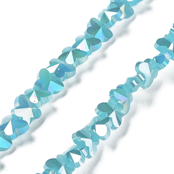PandaHall Electroplate Butterfly Glass Beads Strands, Faceted, AB Color Plated, Dark Turquoise, 8x10x5.5mm, Hole: 1.2mm, about 100pcs/strand...
PandaHall Electroplate Butterfly Glass Beads Strands, Faceted, AB Color Plated, Dark Turquoise, 8x10x5.5mm, Hole: 1.2mm, about 100pcs/strand...